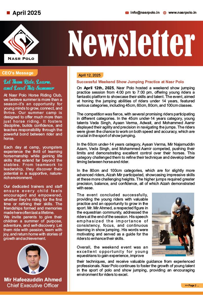 Nasr Polo April 2025